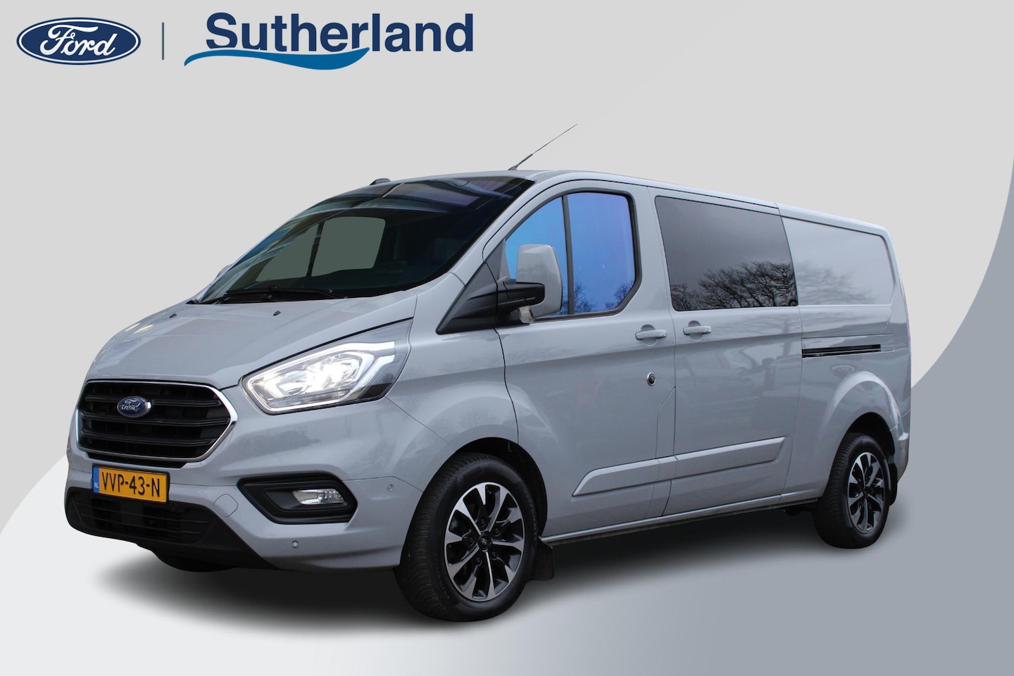 Ford Transit Custom - 300 2.0 TDCI L2H1 Limited DC | Trekhaak | Stoelverwarming | Cruise Control | Camera | Alle - AutoWereld.nl