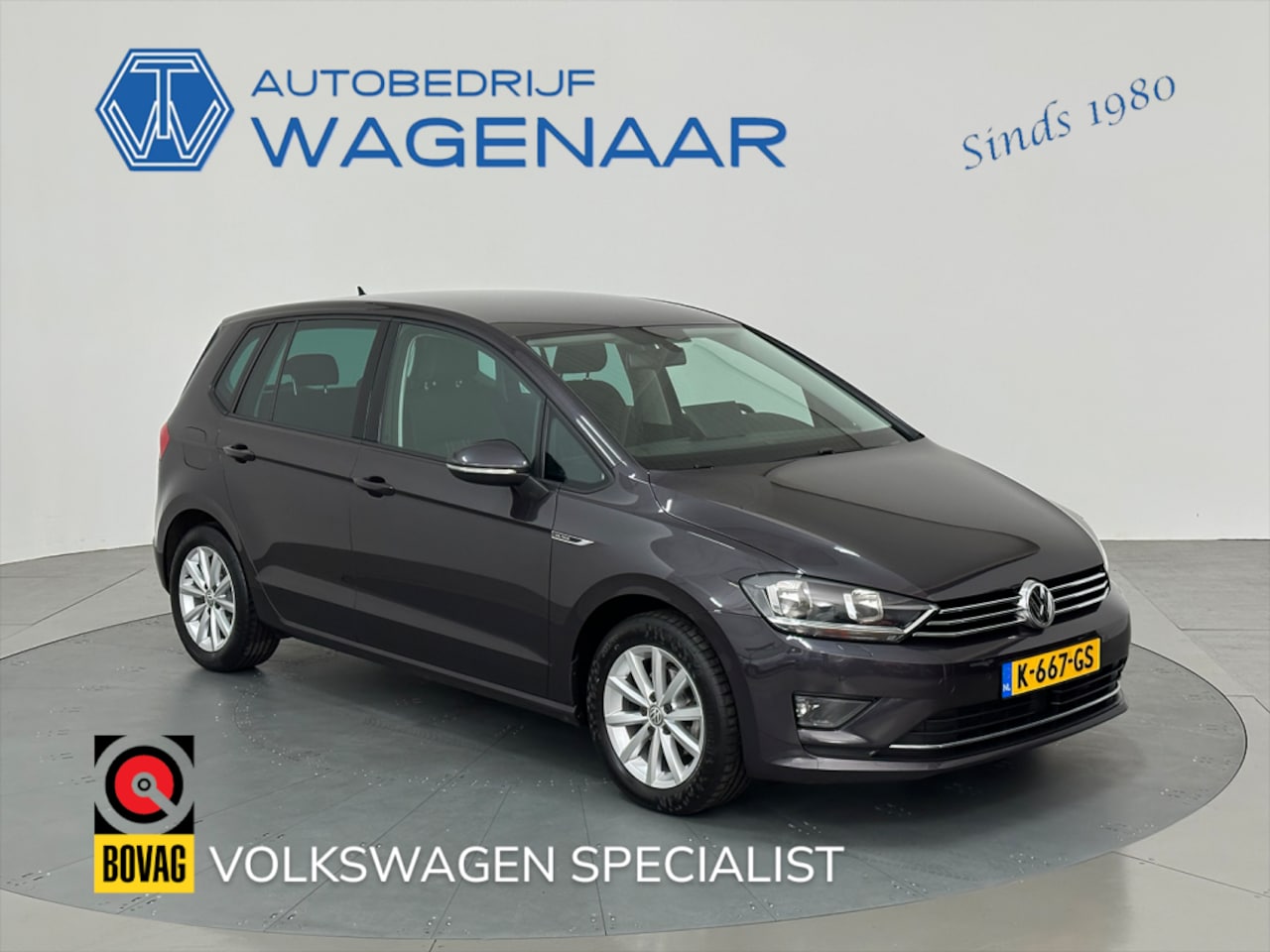 Volkswagen Golf Sportsvan - 1.2 TSI DSG AUTOMAAT LOUNGE  TREKHAAK - AutoWereld.nl