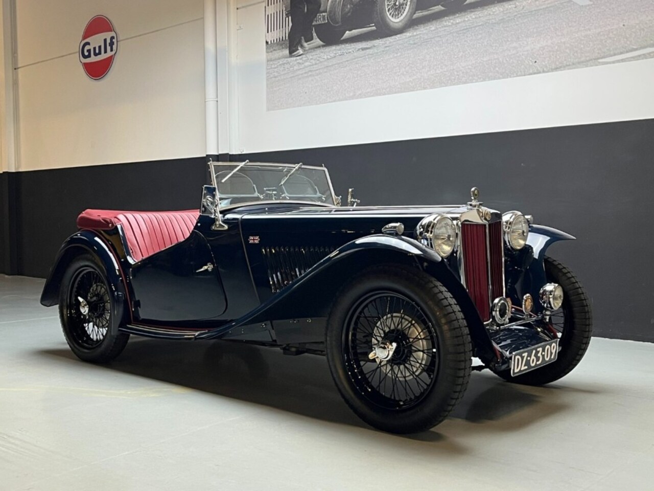 MG TC - Midget fully restored (1949) - AutoWereld.nl