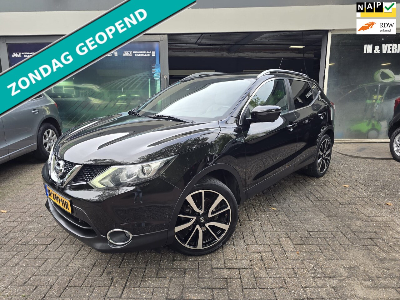 Nissan Qashqai - 1.2 Tekna | 2E EIGENAAR | 12MND GARANTIE | NAVI | PANODAK | CRUISE | - AutoWereld.nl
