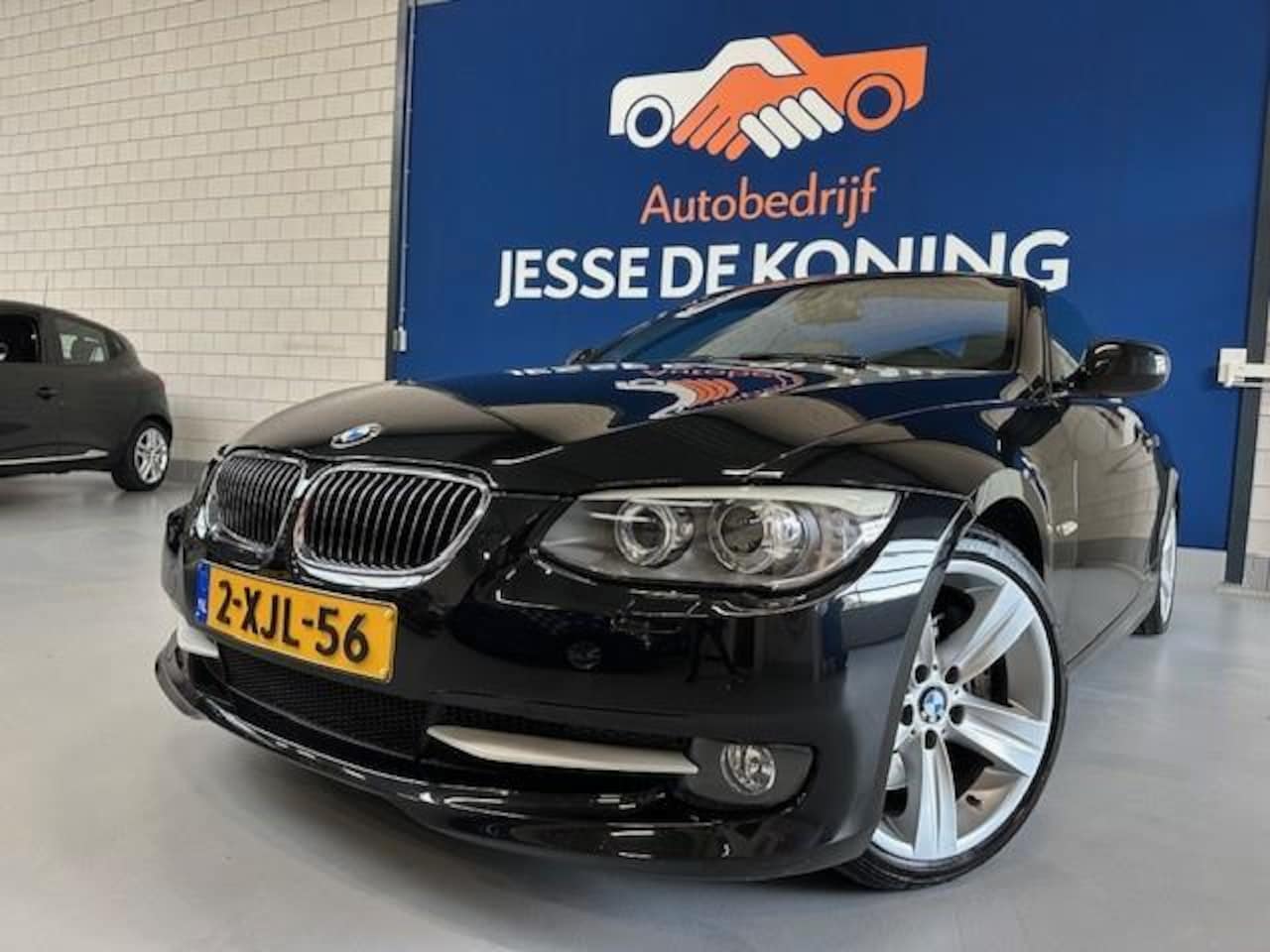 BMW 3-serie Cabrio - 335i High Executive Automaat/ bj.2011 / kleur: zwart/ zwart leder/navigatie/climate/NAP 15 - AutoWereld.nl