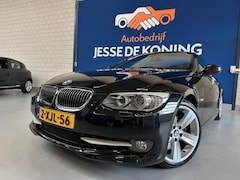 BMW 3-serie Cabrio - 335i High Executive Automaat/ bj.2011 / kleur: zwart/ zwart leder/navigatie/climate/NAP 15