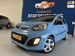 Kia Picanto - 1.0 CVVT Comfort Pack/ bj.2011 / blauw / 5 deurs / airco/ 1e eigenaar / nw.model/APK tot 1