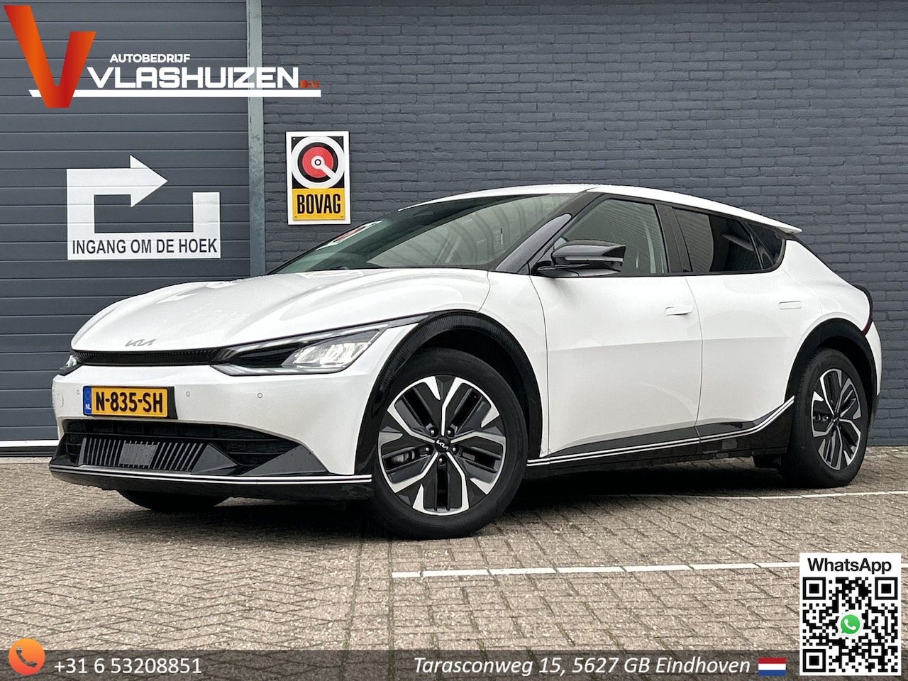 Kia EV6 - Plus 77.4 kWh | € 15.300,- NETTO! | Leder | Meridian | Stoelverwarming/Koeling | Stuurverw - AutoWereld.nl