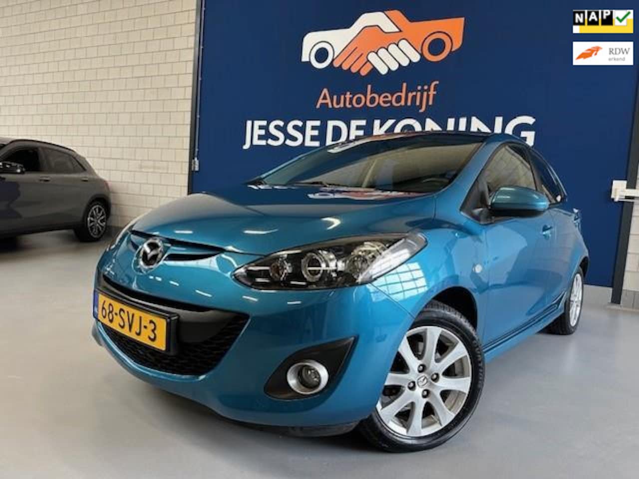 Mazda 2 - 1.3 BIFUEL GT-M Line /bj.2011 / kleur: blauw / NAP met 103895 km.en APK tot 12/2026 / 1e e - AutoWereld.nl