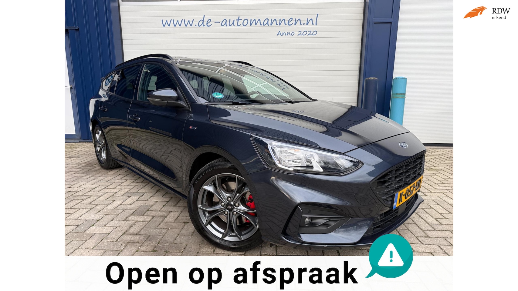 Ford Focus Wagon - 1.0 EcoBoost Hybrid ST Line X Business / ECC / ADAP CRUISE / B&O / NAVI / BTW AUTO - AutoWereld.nl