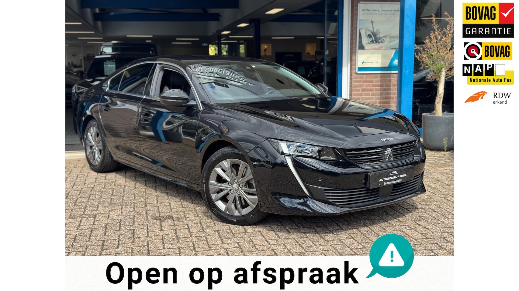 Peugeot 508 - 1.6 HYbrid Blue Lease Allure 2020 AUT NAVI NAP! - AutoWereld.nl
