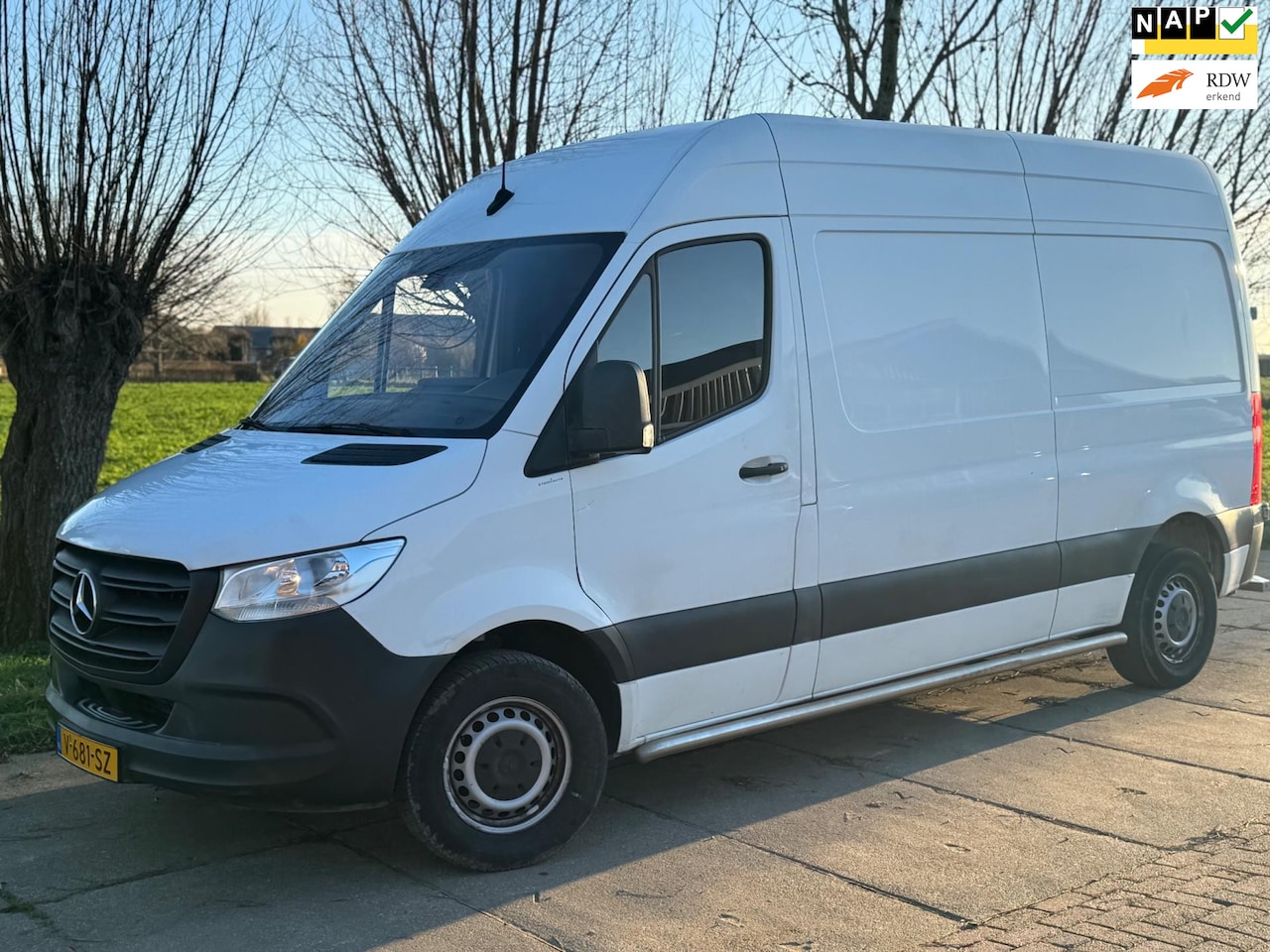 Mercedes-Benz Sprinter - 314 2.2 CDI L2H2 11-2018 143PK EURO6 CLIMA/CRUISE/KEYLESS/MARGE/3-ZITS/RIJKLAAR - AutoWereld.nl