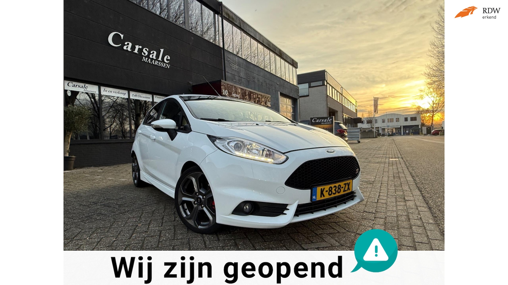 Ford Fiesta - 1.6 ST 182PK. RECARO 5 DEURS UNIEK !! - AutoWereld.nl