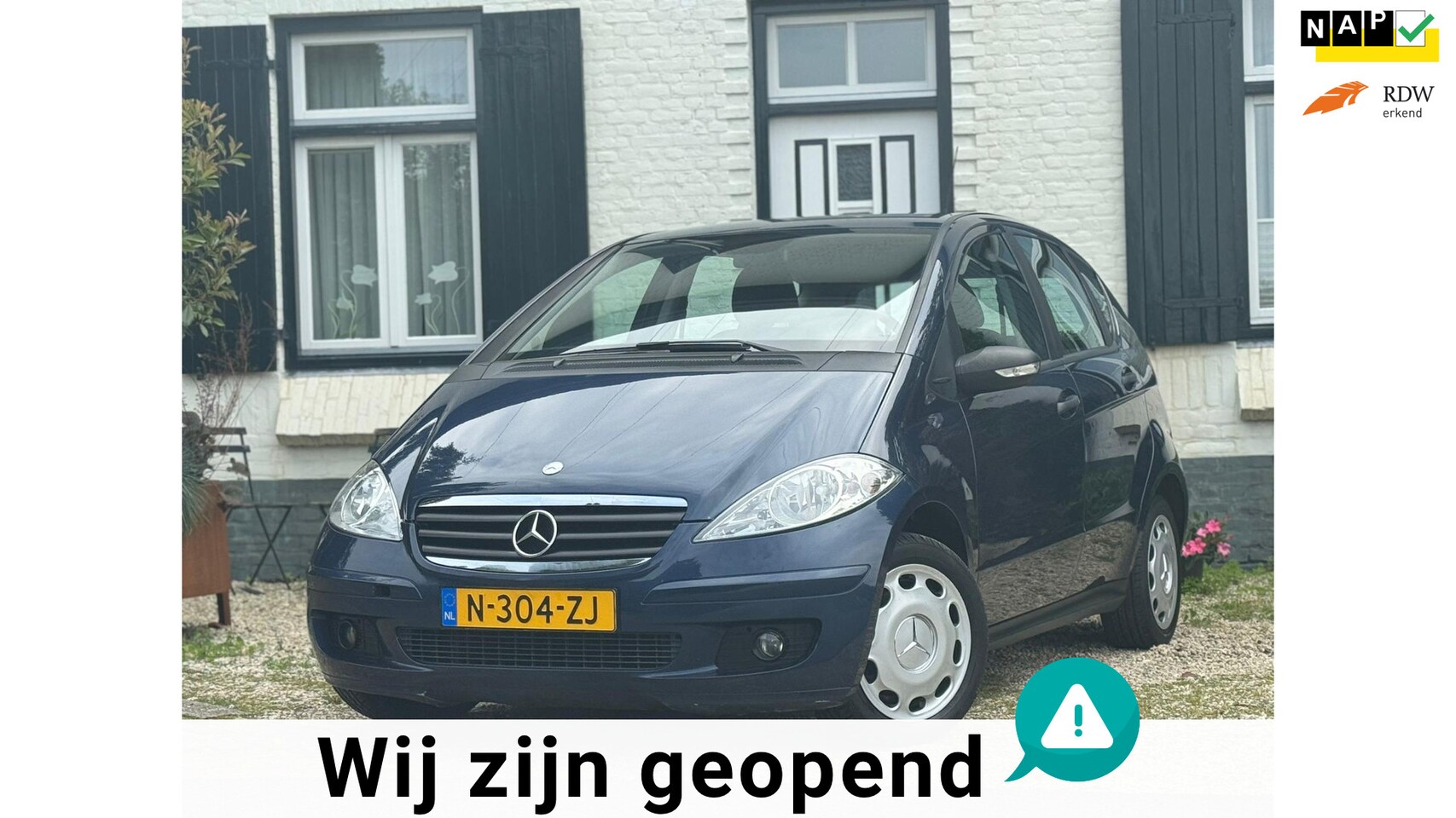 Mercedes-Benz A-klasse - 170 Classic|Nieuwe Koppeling|Stoelverwarming| - AutoWereld.nl