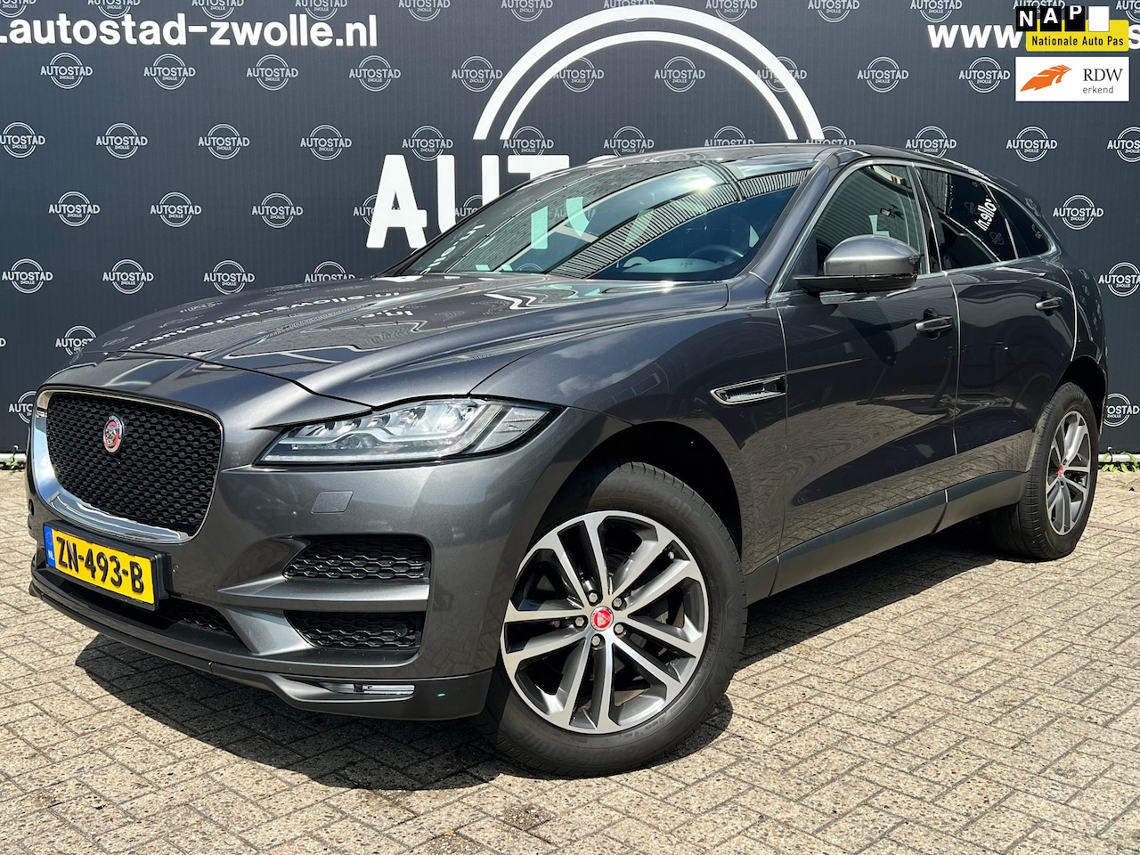 Jaguar F-Pace - 2.0 Portfolio AWD 20d Automaat/NAP/Navi/Airco/Cruis Control - AutoWereld.nl