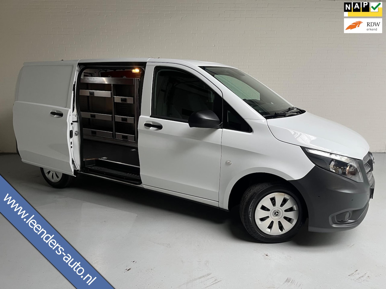 Mercedes-Benz Vito - AUTOMAAT 114 CDI 140PK euro6 Lang, Achterklep! Aluca kast, Omvormer, Airco Ecc, Navigatie, - AutoWereld.nl