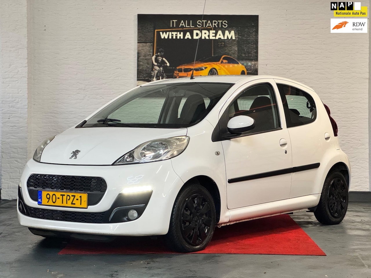 Peugeot 107 - 1.0 Active/AIRCO/LAGE KM MET NAP/5DEURS - AutoWereld.nl