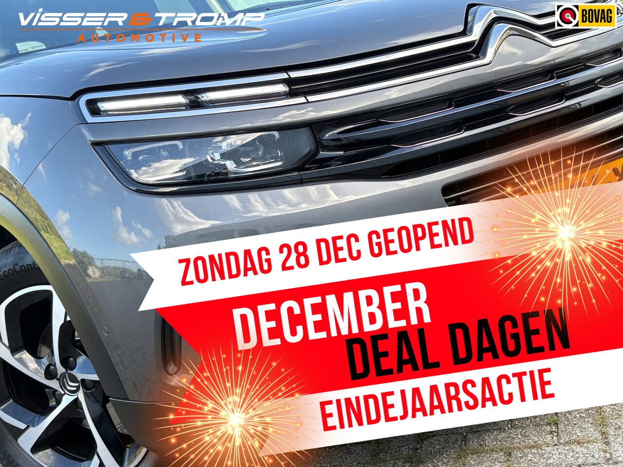 Citroën C5 Aircross - 1.2 PureTech130pk Business Plus - Gris Platinium - Carplay/Clima/Cruise - AutoWereld.nl