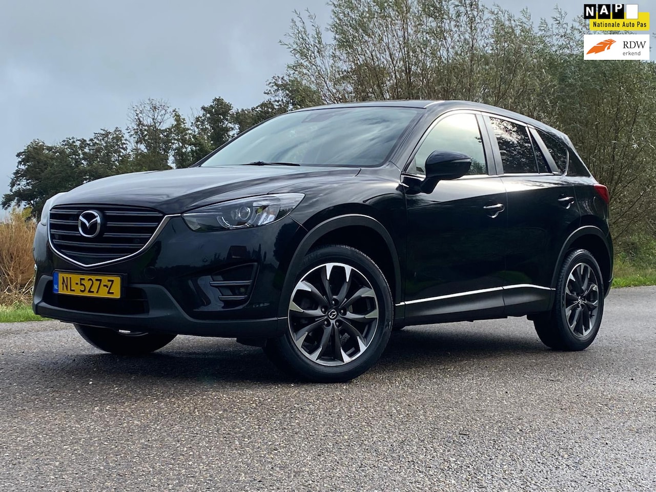Mazda CX-5 - 2.0 SkyActiv-G 165 GT-M Line 2WD Automaat Navi Leder-Int CAMERA NAP 165PK VOL-OPTIE - AutoWereld.nl