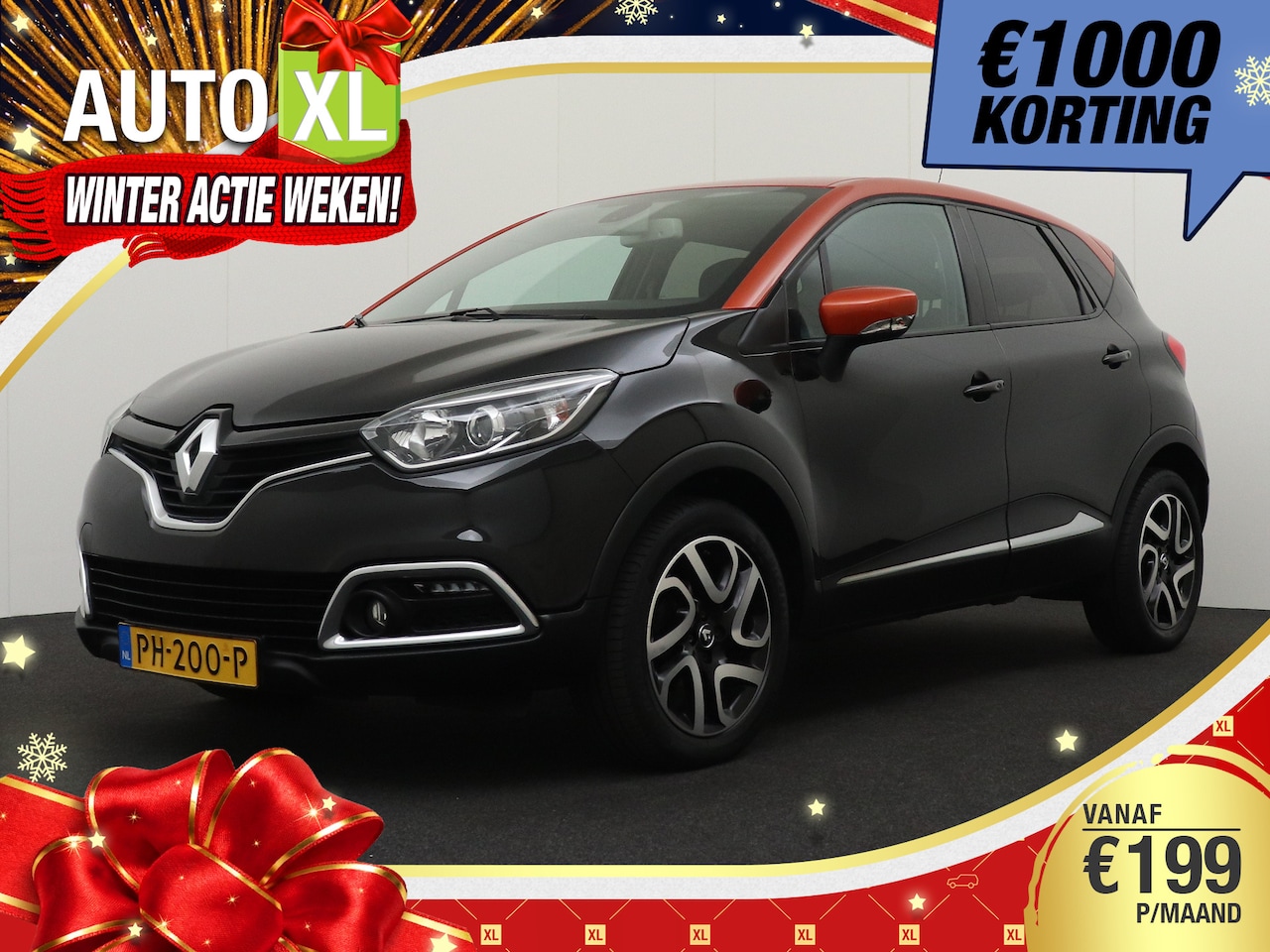 Renault Captur - 90 PK TCe Dynamique Plus Camera Half-Leder Climate Navi 17'LMV 1k - AutoWereld.nl