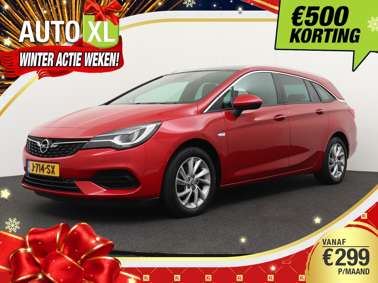 Opel Astra Sports Tourer - 1.2T 131 PK Elegance Trekhaak Stoelverw. Carplay - AutoWereld.nl