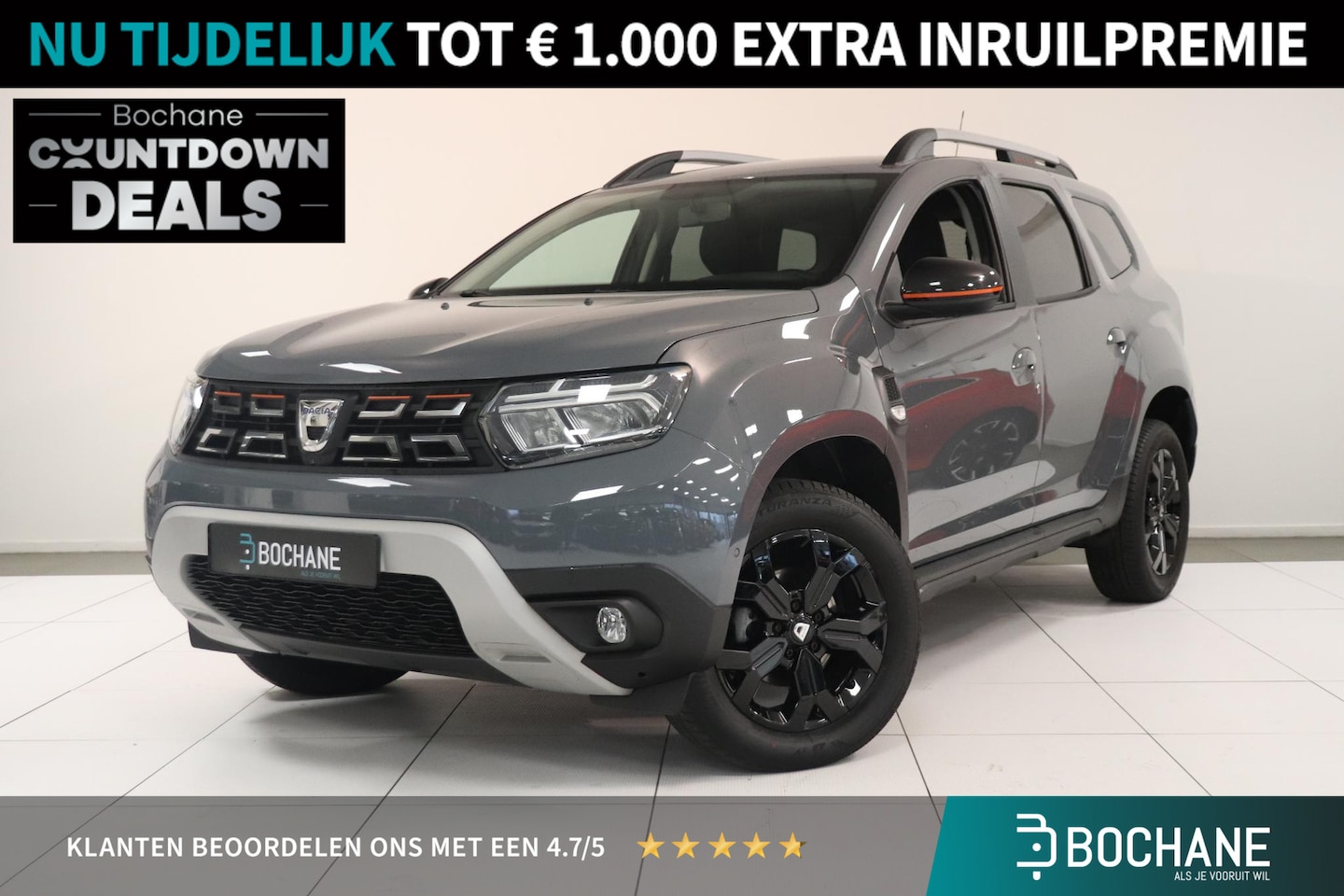 Dacia Duster - 1.3 TCe Extreme | 360° Camera | Climate control | Navigatie | Cruise control | Key less | - AutoWereld.nl