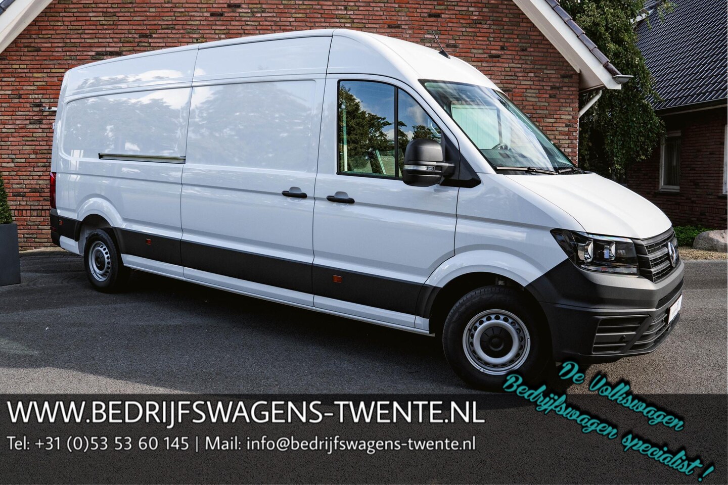 Volkswagen Crafter - 2.0 TDI 140PK Automaat L4H3 PDC V+A | 3 zits. | Bluetooth | Cruise Controle | - AutoWereld.nl