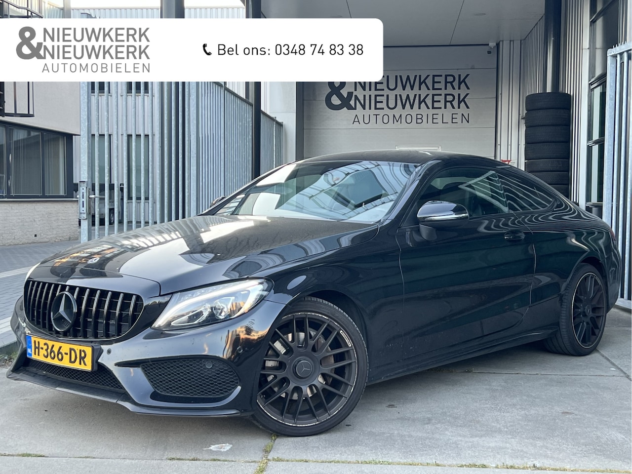 Mercedes-Benz C-klasse Coupé - 180 Premium Plus AMG | AUTOMAAT | LEDER | CAMERA | NAVI | CRUISE CONTROL | CLIMATE CONTROL - AutoWereld.nl