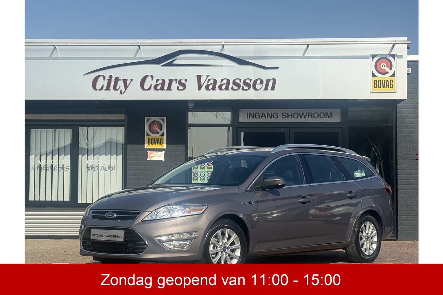 Ford Mondeo Wagon - 1.6 EcoBoost Titanium 161 pk org nl auto nap logisch navigatie climate ctr cruise ctr lmv - AutoWereld.nl