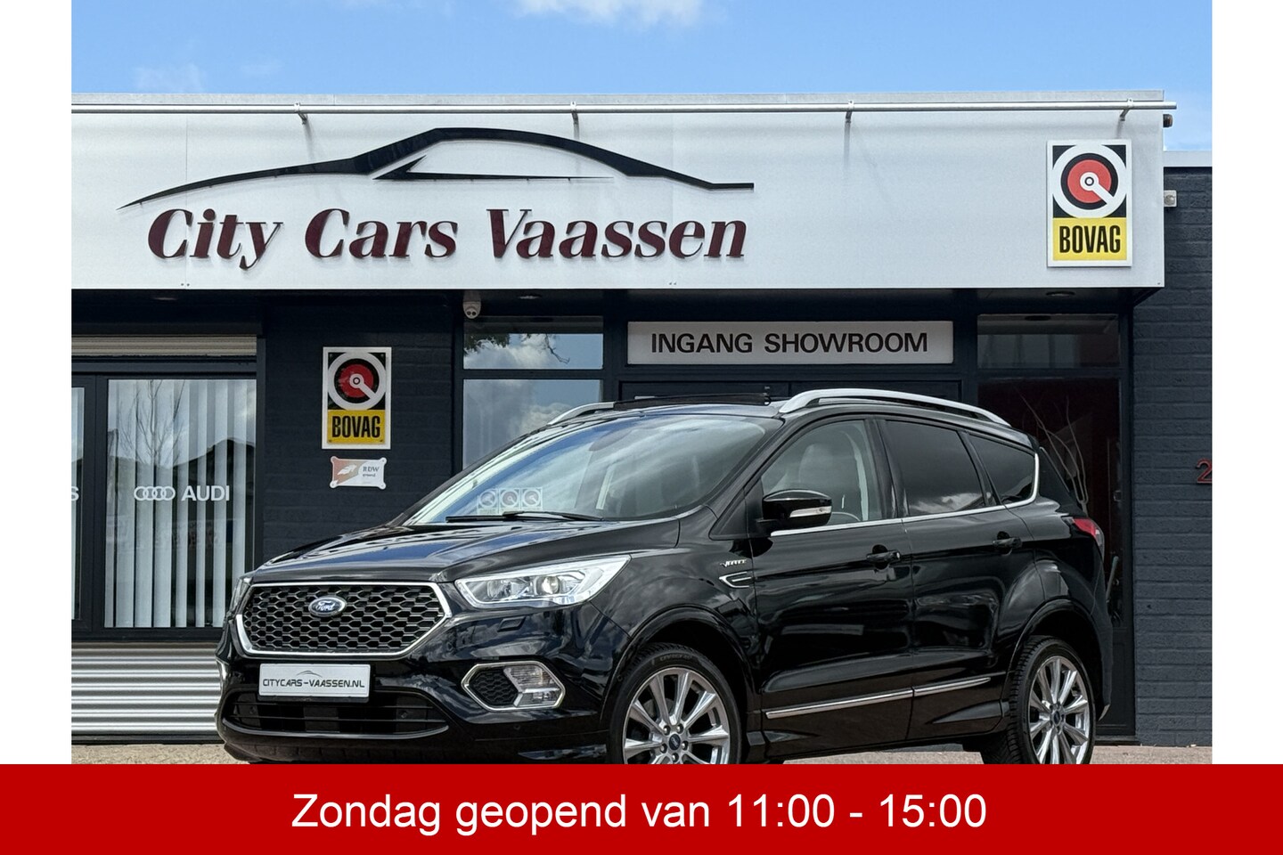 Ford Kuga - 1.5 EcoBoost Vignale awd automaat 176 pk full options panoramadak navi camera climate ctr - AutoWereld.nl