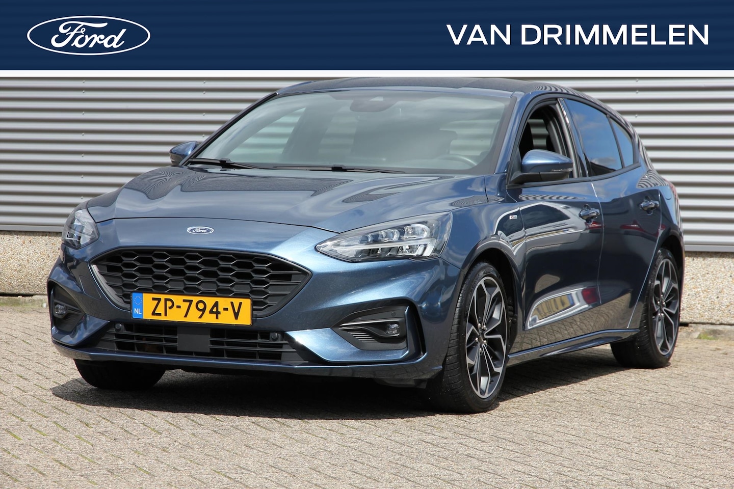 Ford Focus - 1.0 EcoBoost 125pk ST-Line Business 'Chrome Blue' | LED | B&O | 1e EIG - AutoWereld.nl