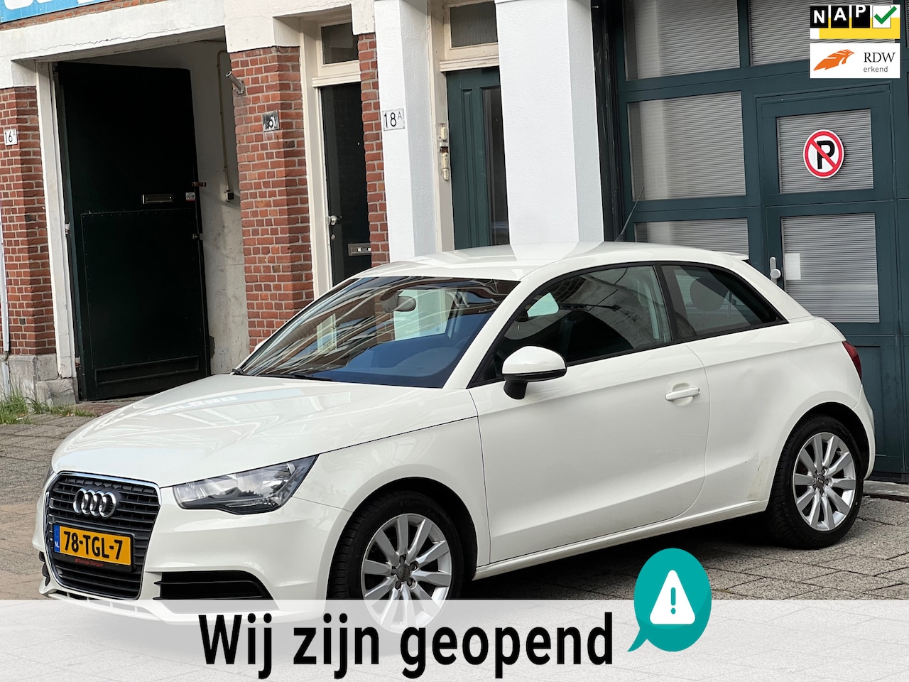 Audi A1 - 1.2 TFSI Connect-airco-elek ramen - AutoWereld.nl