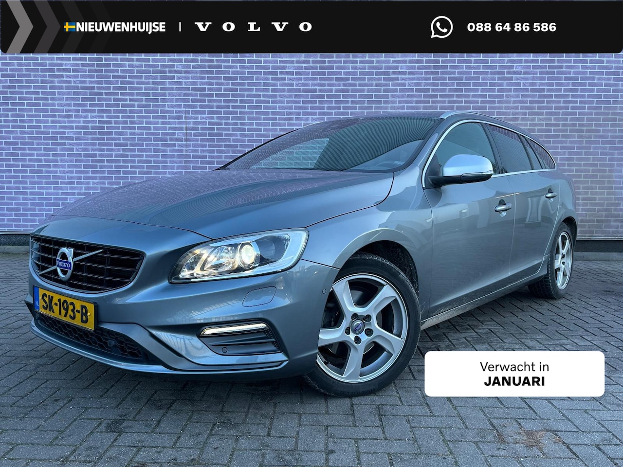 Volvo V60 - 2.0 T4 Business Sport 2.0 T4 Business Sport - AutoWereld.nl