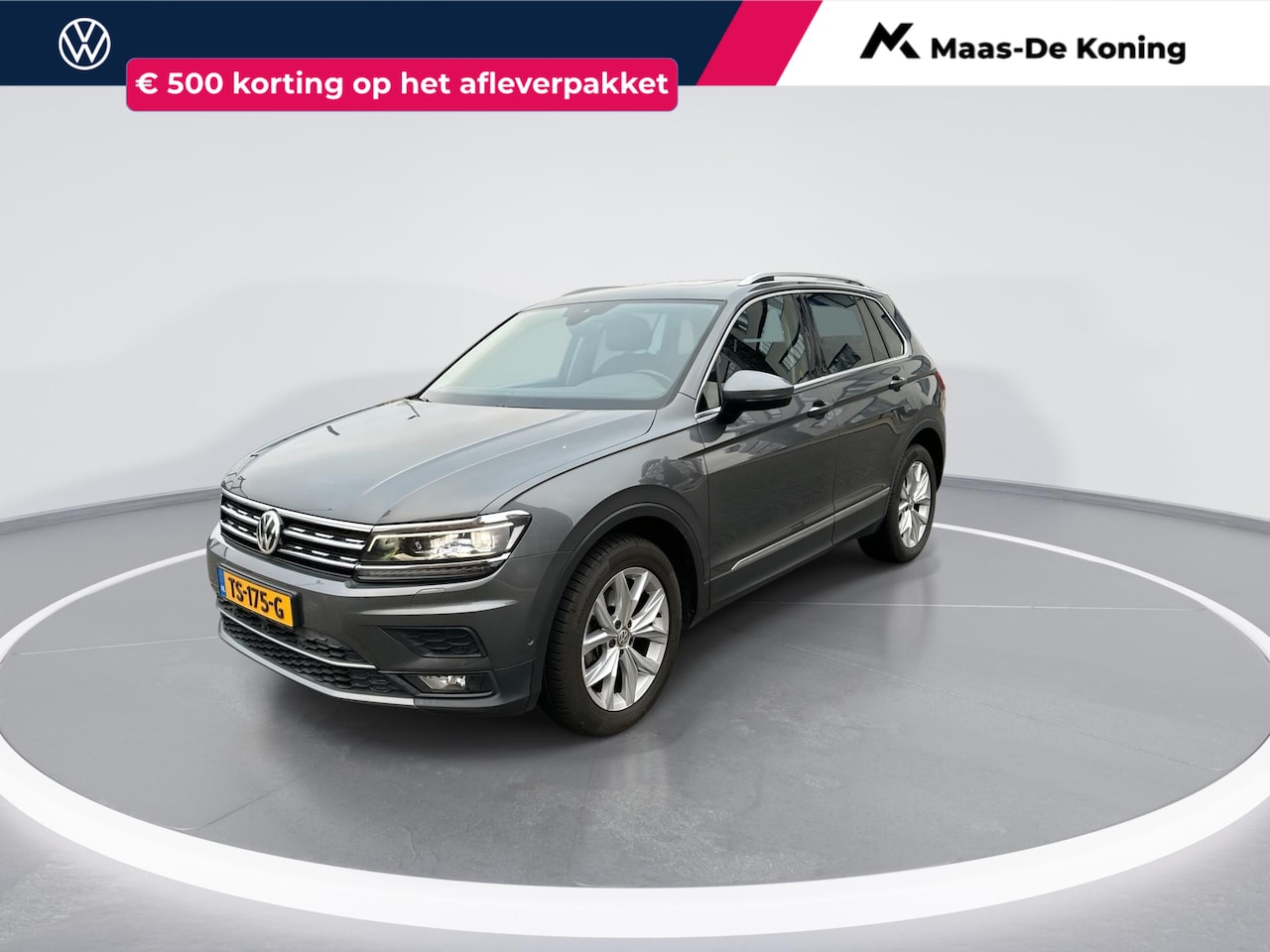 Volkswagen Tiguan - 1.4 TSI 4Motion 150pk DSG Highline · Leder · Panoramadak · Elek. Trekhaak · Camera · Apple - AutoWereld.nl