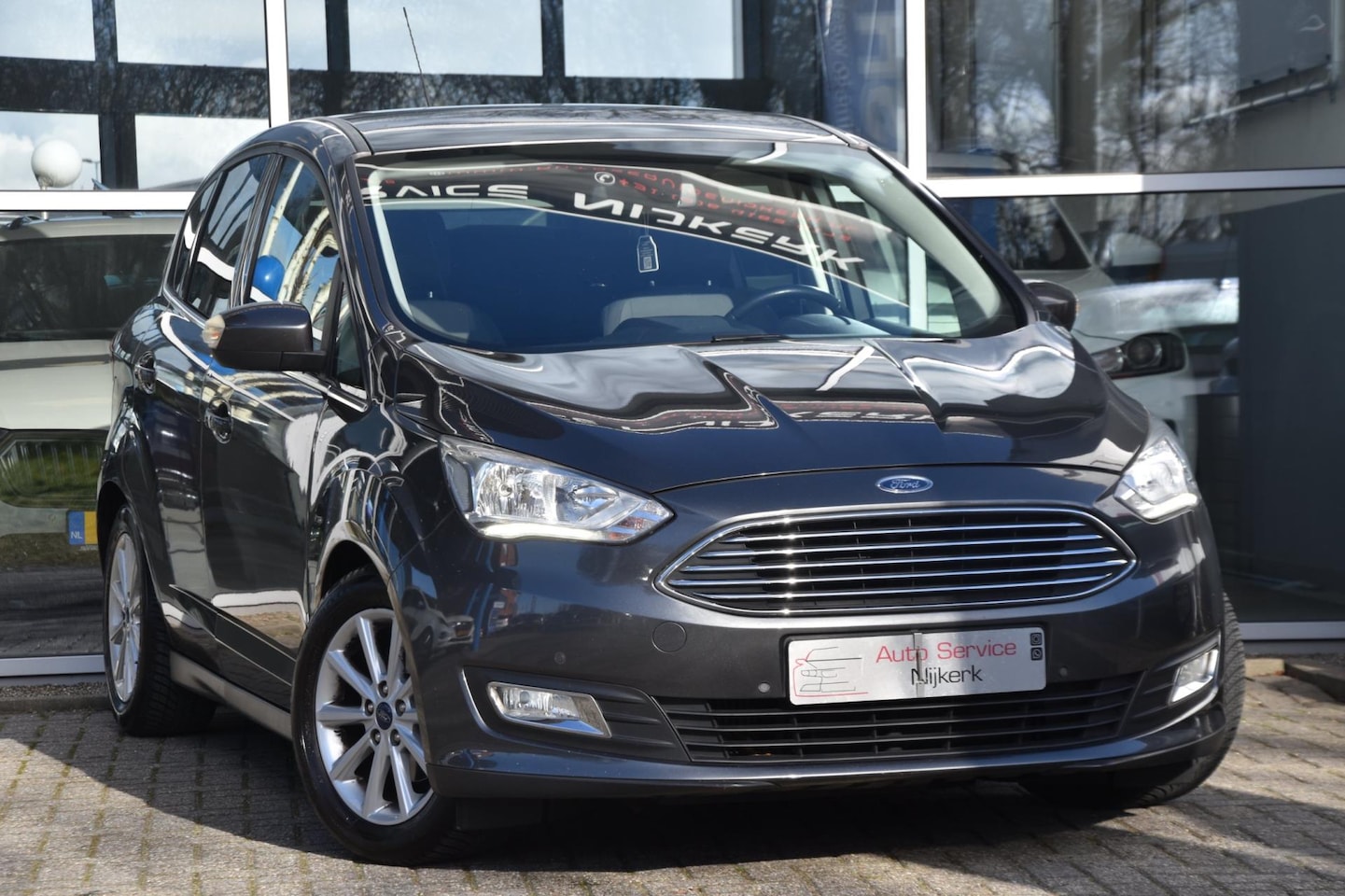 Ford C-Max - 1.0 Titanium Airco Nav. Pdc Led Cruise Control 1ste Eigenaar - AutoWereld.nl
