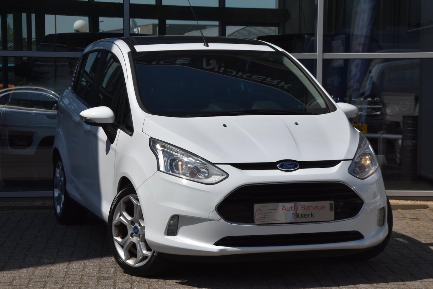 Ford B-Max - 1.0 EcoBoost Titanium Airco Elek. Ramen Leder 1ste Eigenaar - AutoWereld.nl