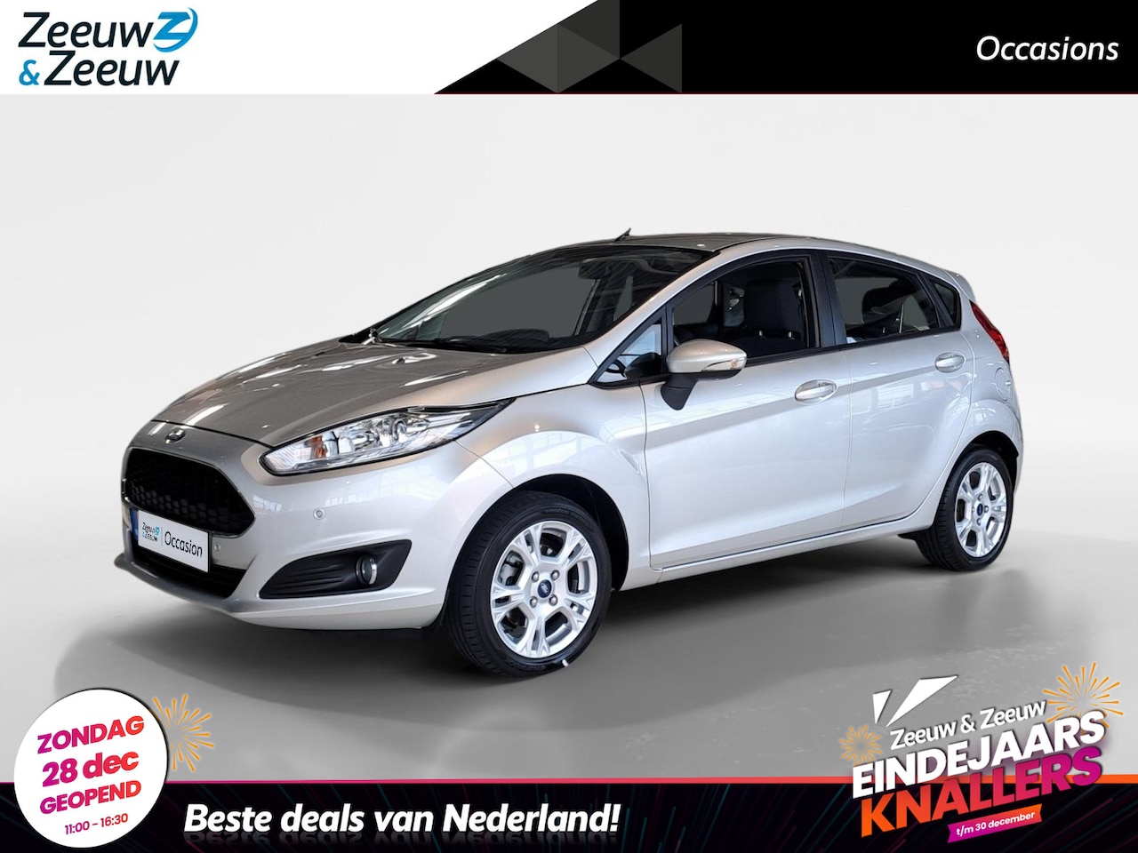 Ford Fiesta - 1.0 Style Ultimate Navi | Climate & Cruise control | Lichtmetalen velgen | Metallic lak | - AutoWereld.nl