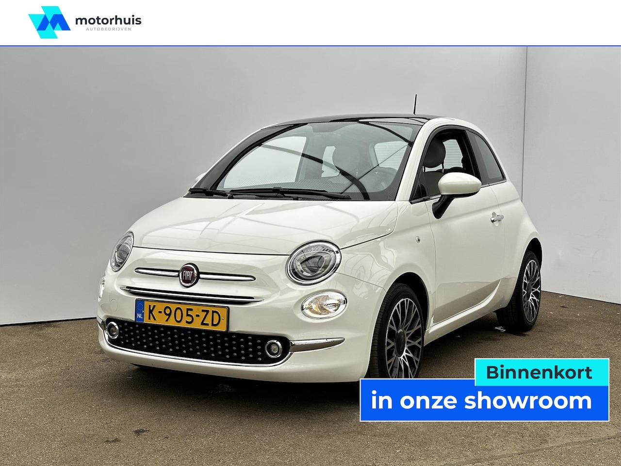 Fiat 500 - 1.0 70pk Hybrid Star / PANODAK / NAVI / LAGE KM STAND !! - AutoWereld.nl