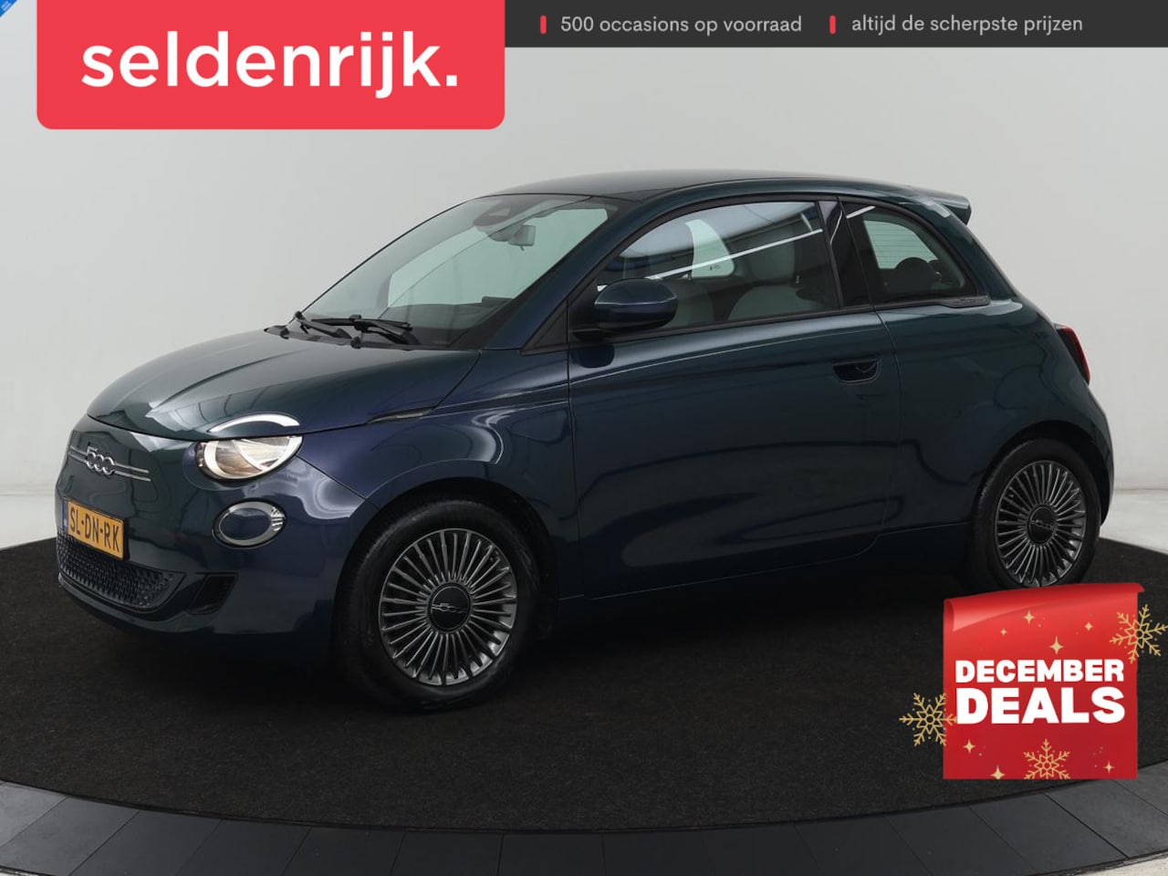 Fiat 500 - Icon 42 kWh 3 Fase | Navigatie | Cruise control | Climate control | Carplay | Parkeerhulp - AutoWereld.nl