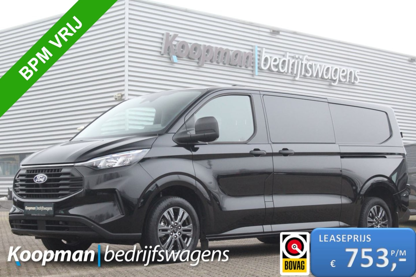Ford Transit Custom - 320 2.0TDCI 170pk L2H1 Trend DC | L+R Zijdeur | Trekhaak | Carplay/Android | Camera | Leas - AutoWereld.nl