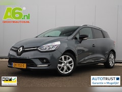 Renault Clio Estate - 0.9 TCe Limited Nardo Grey 16 inch LMV Keyless Navigatie Carplay Airco Cruise Control