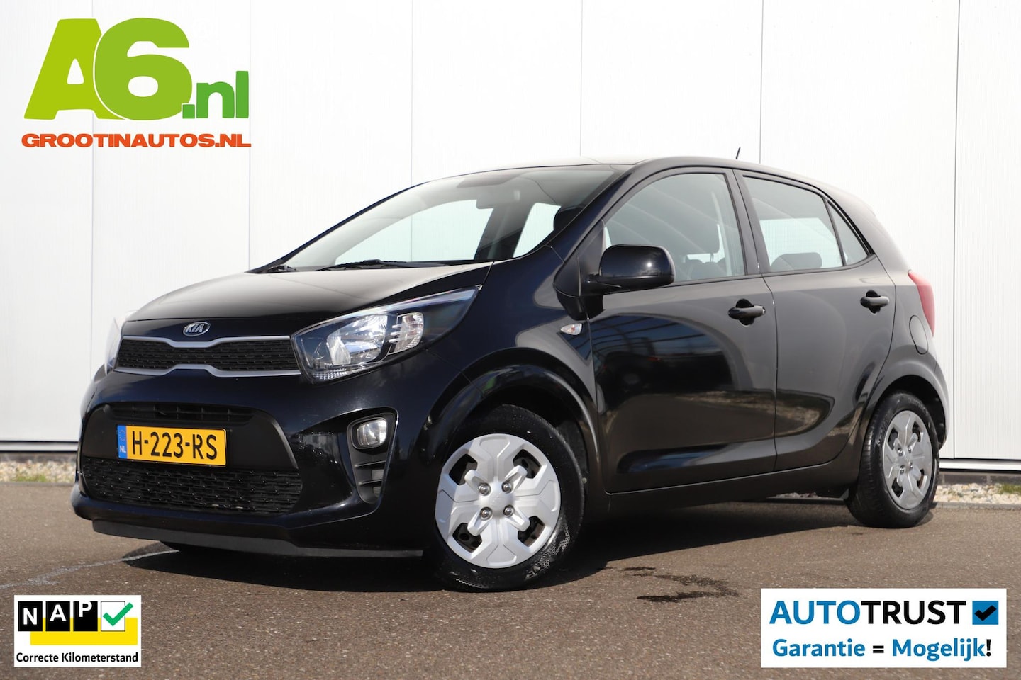 Kia Picanto - 1.0 CVVT ComfortLine Radio Airco Bluetooth Elektrische Ramen - AutoWereld.nl