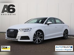 Audi A3 Limousine - 30 TFSI Sport S Line Edition Automaat Half Leder Sportstoelen Nieuwe 18 inch Velgen Vredes