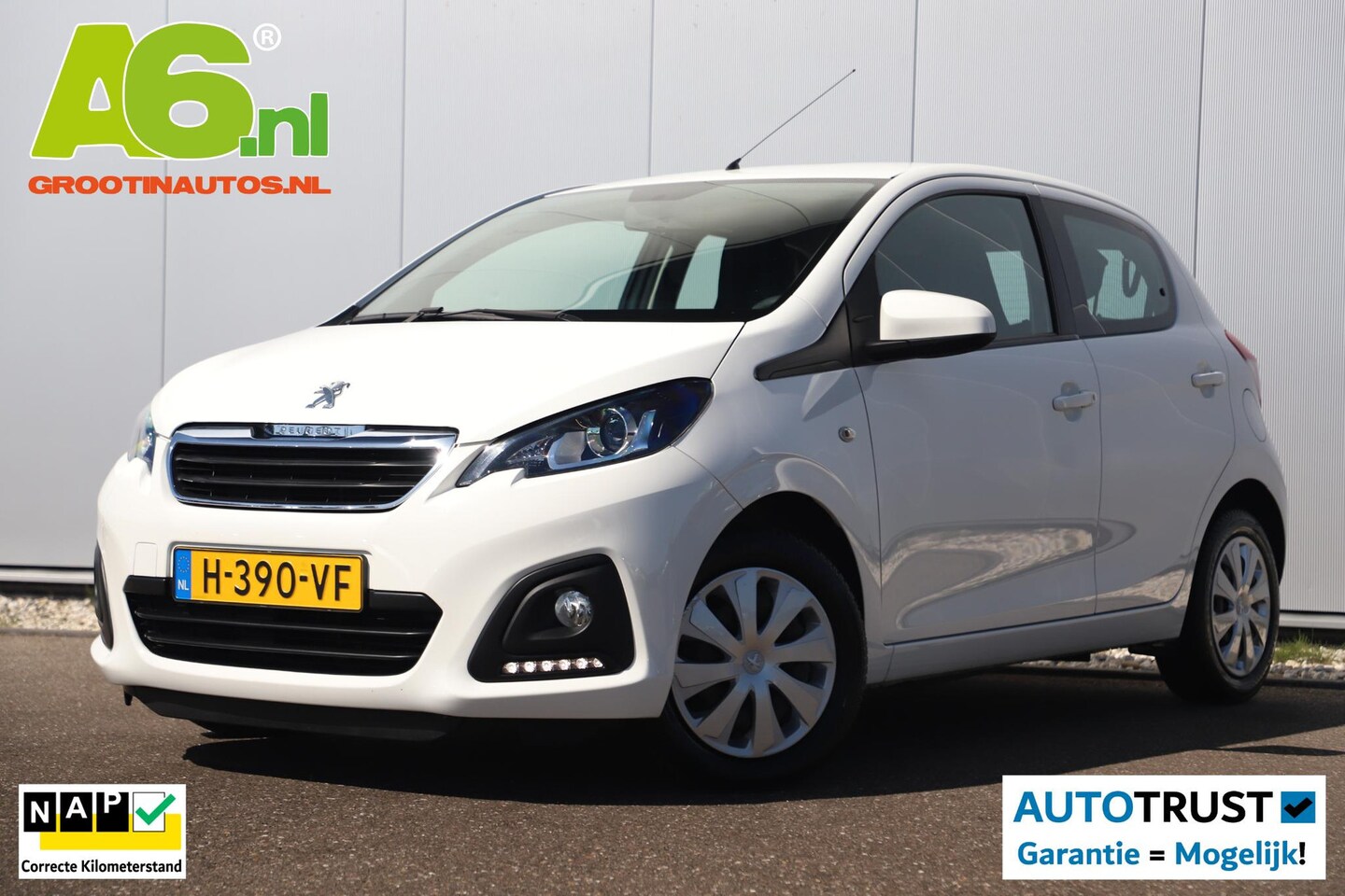 Peugeot 108 - 1.0 e-VTi Active Airco Radio Bluetooth Elektrische Ramen - AutoWereld.nl
