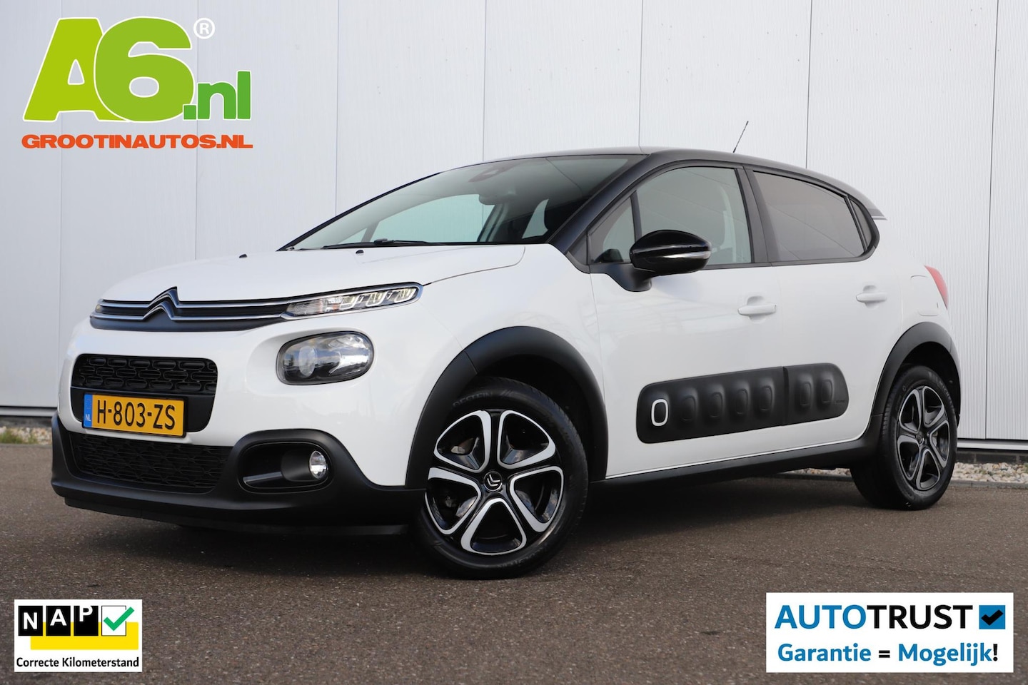 Citroën C3 - 1.2 PureTech S&S Feel Edition Carplay Android Navigatie Climate Cruise Control Rijstrookse - AutoWereld.nl