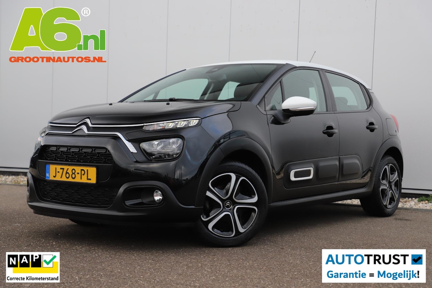 Citroën C3 - 1.2 PureTech Feel Navigatie Carplay Android Climate Cruise Control Rijstrooksensor Parkeer - AutoWereld.nl