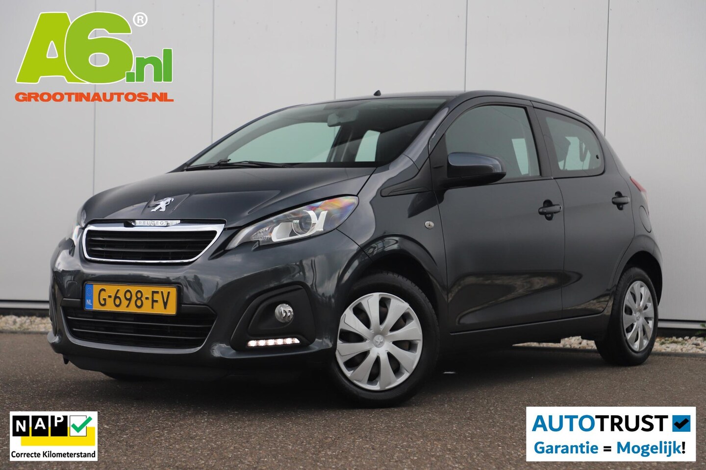 Peugeot 108 - 1.0 e-VTi Active NAP! Airco Radio Bluetooth Elektrische Ramen - AutoWereld.nl