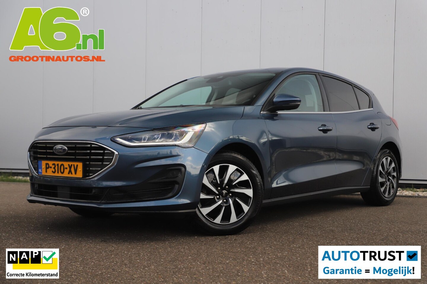 Ford Focus - 1.0 EcoBoost Hybrid Titanium Style Winter Pack Keyless Navigatie Achteruitrijcamera Carpla - AutoWereld.nl