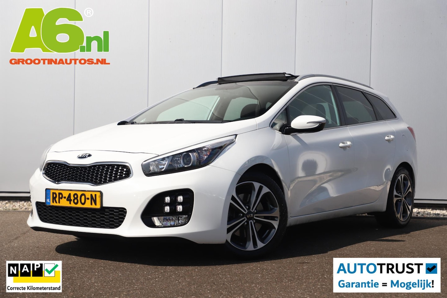 Kia Cee'd Sportswagon - 1.0 T-GDi GT-Line Summer Edition Panoramadak Navigatie Carplay Android 17 inch LMV Stuur & - AutoWereld.nl
