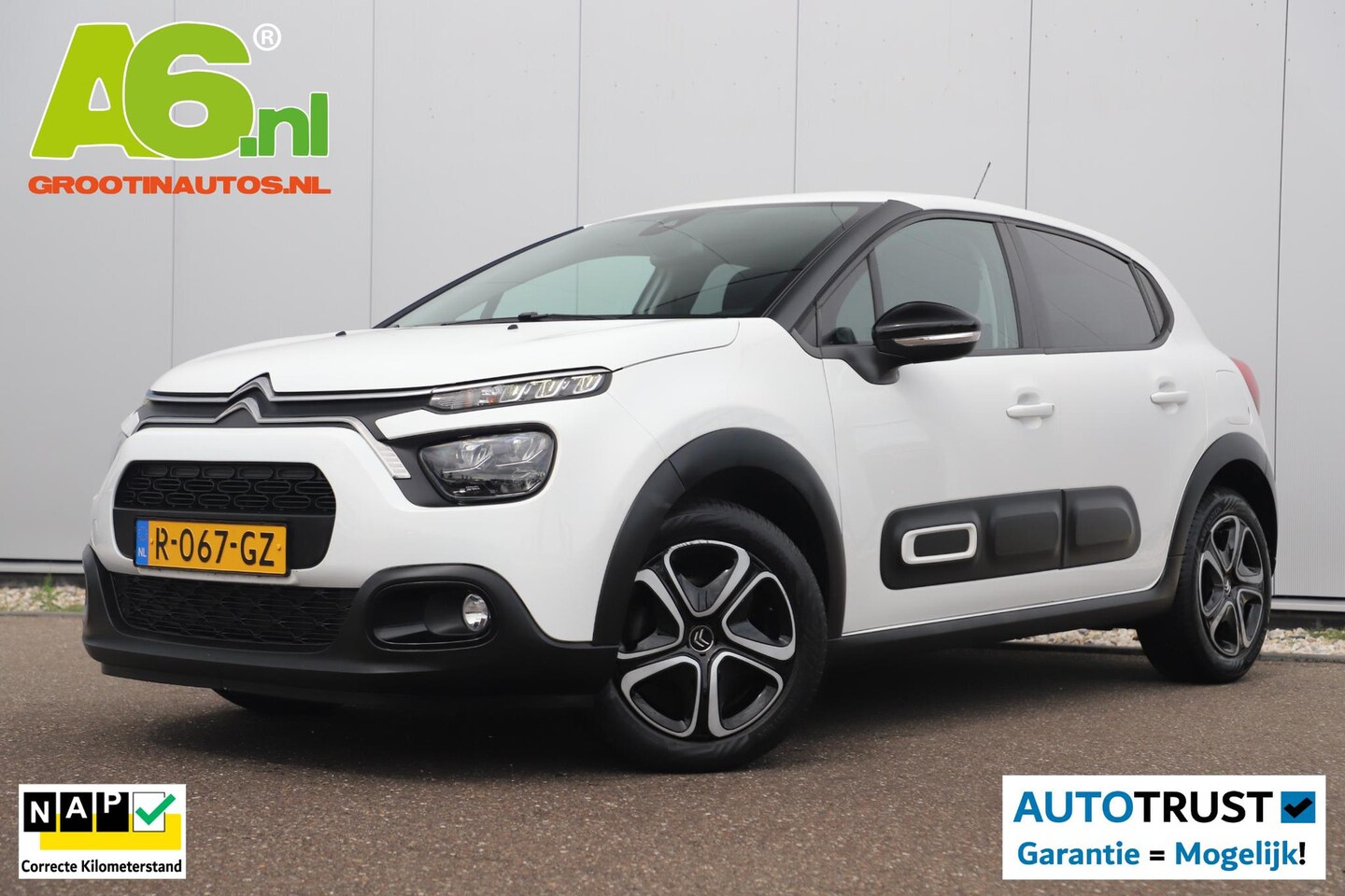 Citroën C3 - 1.2 PureTech Feel Carplay Android Navigatie Climate Cruise Control Rijstrooksensor All Sea - AutoWereld.nl