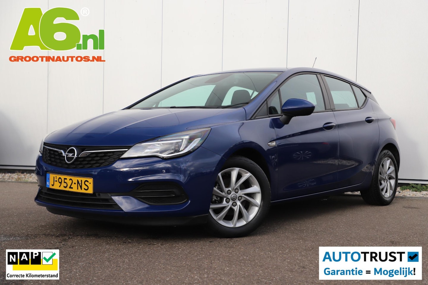Opel Astra - 1.2 Edition 16 inch LMV Carplay Android Navigatie Airco Cruise Control - AutoWereld.nl