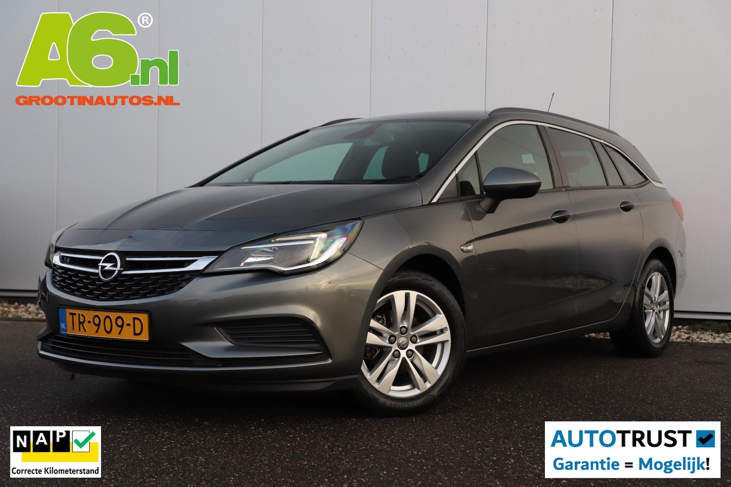 Opel Astra Sports Tourer - 1.0 Turbo Business+ 105PK Trekhaak 16 inch LMV Carplay Android Navigatie Airco Cruise - AutoWereld.nl