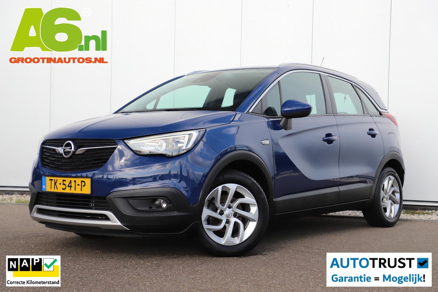 Opel Crossland X - 1.2 Innovation NIEUWE DB RIEM! Carplay Android Navigatie Climate Cruise Control Rijstrooks - AutoWereld.nl