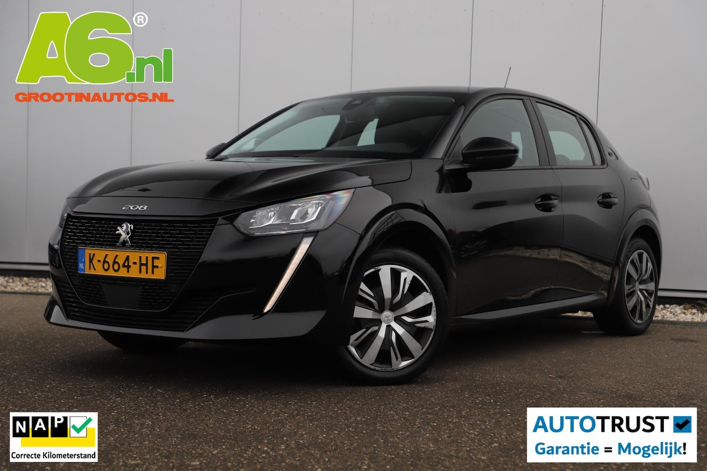 Peugeot e-208 - EV Active 50 kWh Navigatie Clima Cruise Carplay Android Full LED - AutoWereld.nl